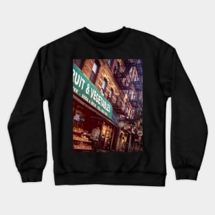 Ninth Ave, Hell's Kitchen, Manhattan, NYC Crewneck Sweatshirt